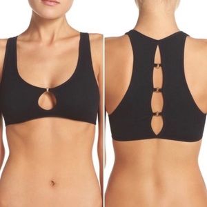 ⭑Free People Cotout Racerback Bralette